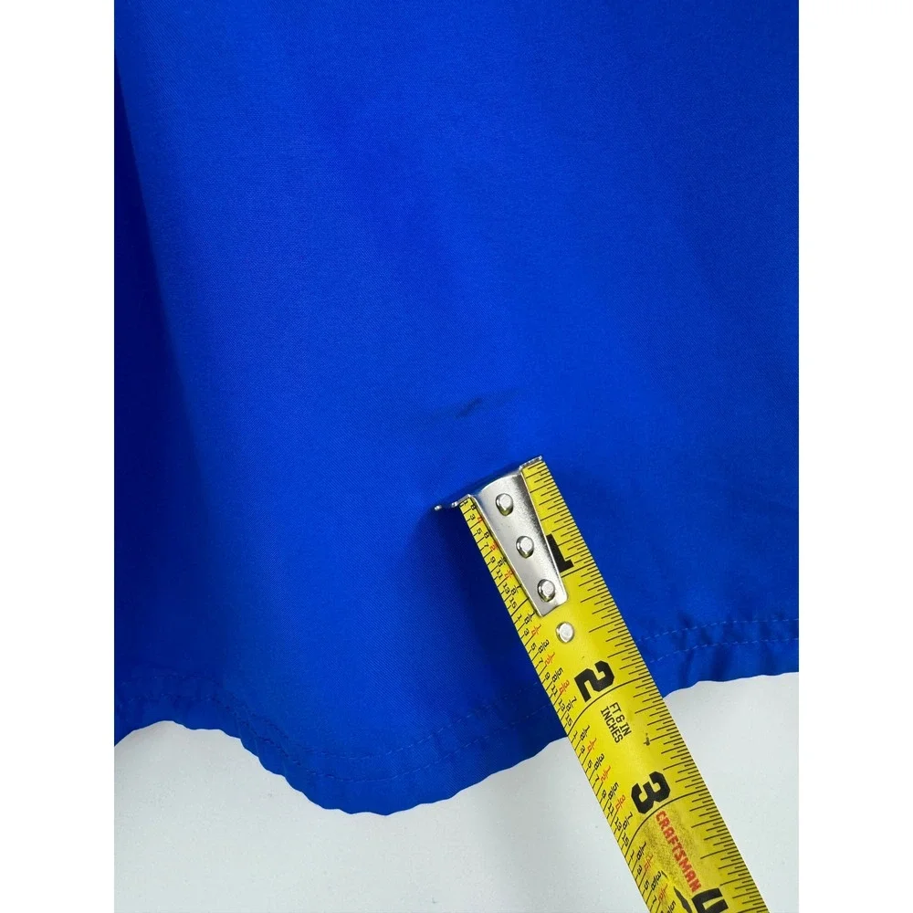 Vintage Nike Mens XL Blue Red Swim Trunks Board Shorts Mesh‎ Lined NESS6350 425